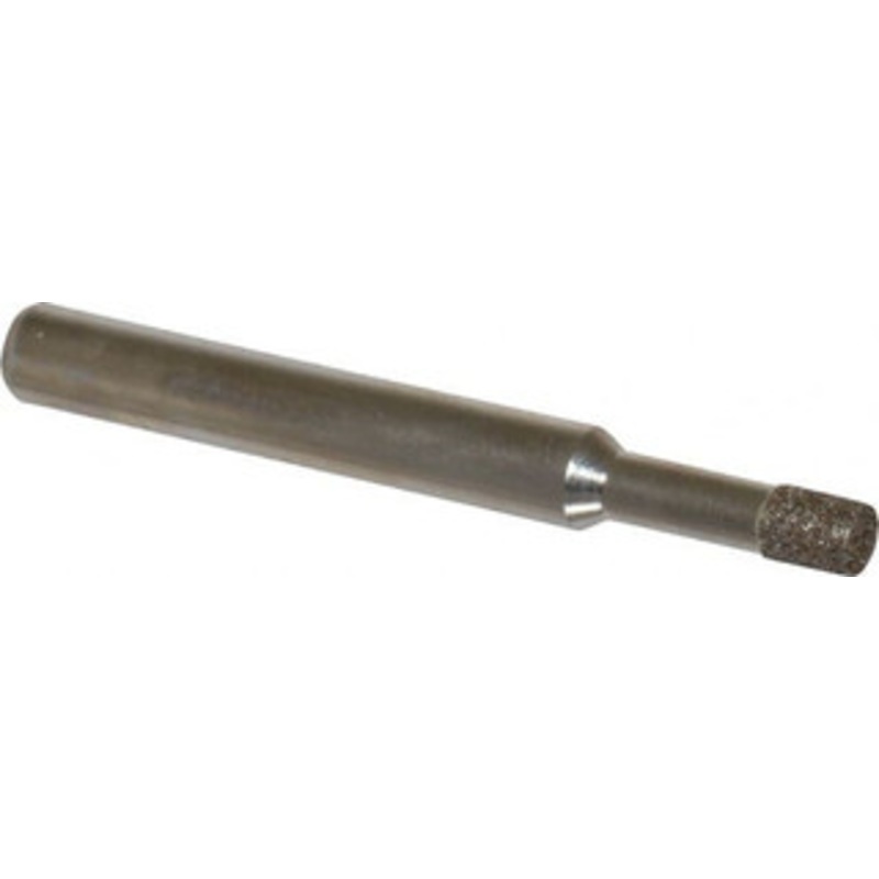 Made in USA 0.177 Head Diam x 1/4 Head Thickness CBN Grinding Pin 1/4 Shank Diam Fine Grade, 120 Grit 03500303 – 03500303
