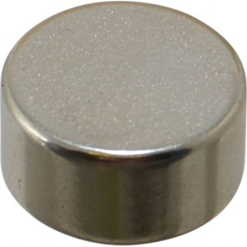 Mag-Mate 1/2 Diam x 1/4 High Neodymium Rare Earth Magnet 6.5 Lb Max Capacity, 200F Max, Nickel Plated NE5025NP35 – 71551931