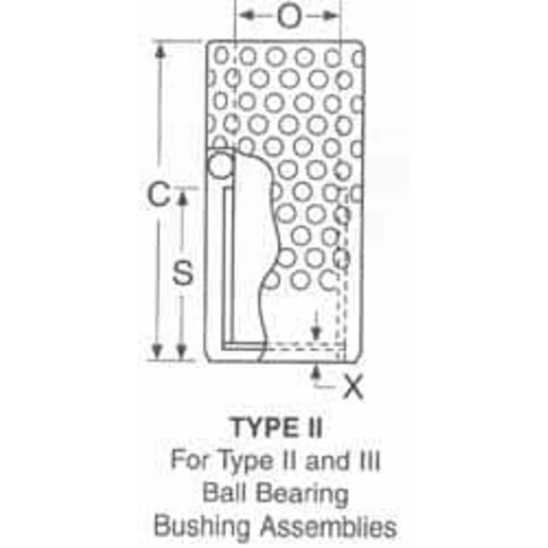 Danly 3 ID, Ball Bearing Cage 5-3/4 OD 6-2423-822 – 72296221