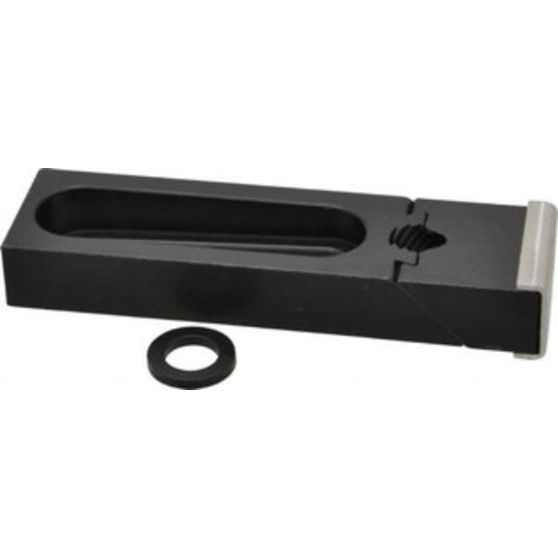 Gibraltar 5-3/16 OAL x 1-1/2 Overall Width, Standard Grip Nose, Steel Manual Edge Clamp Black Oxide Coating, 3/4 High, 1/2 Socket Cap Screw Slot, 2-1/2 Travel 33808G – 73153603