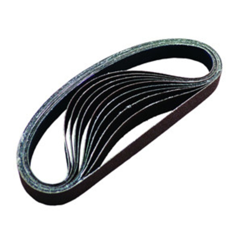 Astro Pneumatic 40 Grit 3/8 x 13 Sanding Belt – 10pc – AO303640G