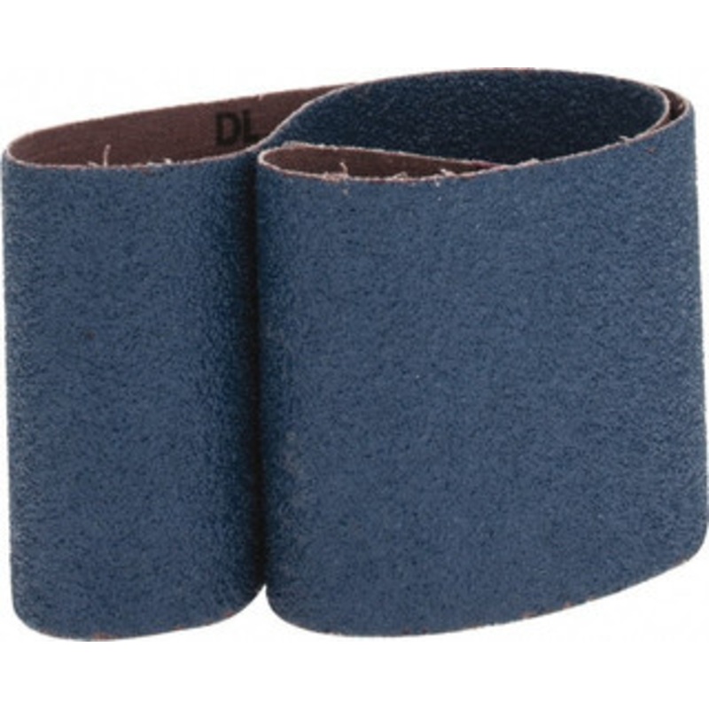 Made in USA 3 Wide x 24 OAL, 40 Grit, Zirconia Alumina Abrasive Belt Zirconia Alumina, Coarse, Coated, X Weighted Cloth Backing 3 X 24 40 GR – 00081851