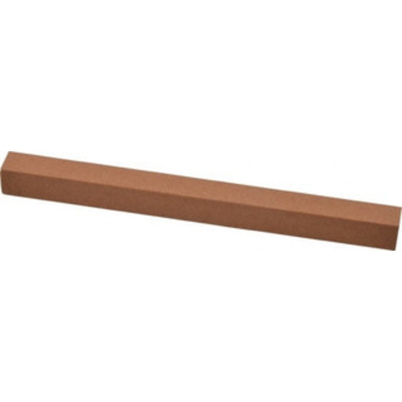 Made in USA 6 Long x 1/2 Wide x 1/2 Thick, Aluminum Oxide Sharpening Stone Square, Medium Grade UM36 – 05110200