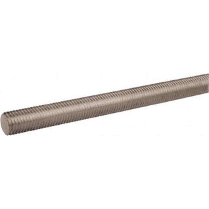 Made in USA M16x2.0 300mm OAL Fully Threaded Stud Stainless Steel, Plain Finish, Inch & Metric 57507 – 42437442