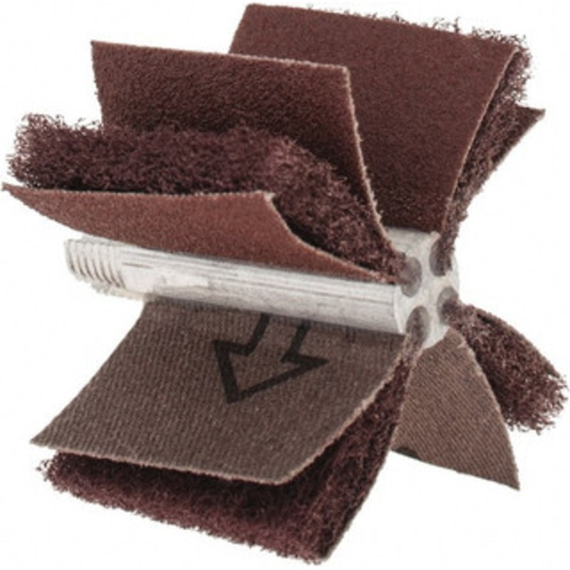Merit Abrasives 80 Grit, Nonwoven, Aluminum Oxide Bore Polisher Medium Grade, 22,000 RPM, Polishes Bores with 1-1/2 to 2 Diam 08834150275 – 78155728