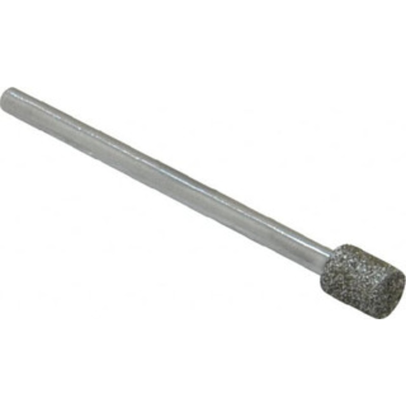 Strauss & Co. 1/4 Head Diam x 0.276 Head Thickness Diamond (Abrasive) Grinding Pin 1/8 Shank Diam x 2 Shank Length, Medium Grade, 80 Grit PT0236-01D80 – 05236781