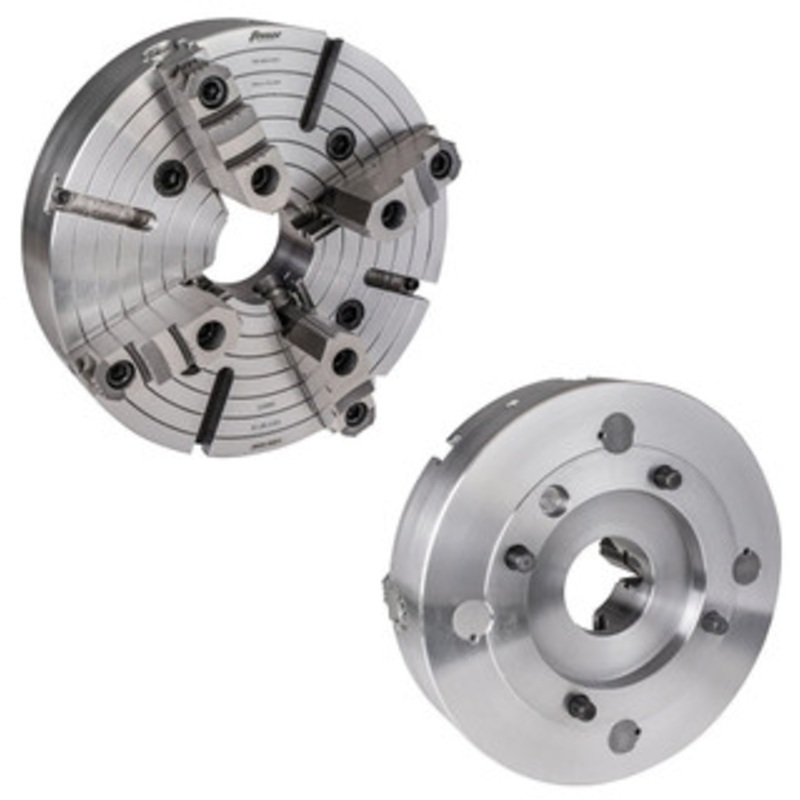 TMX 4-Jaw Type A Direct Mount Independent Chuck, 10in A2-8, 2.56 Hole – 3-856-1018P