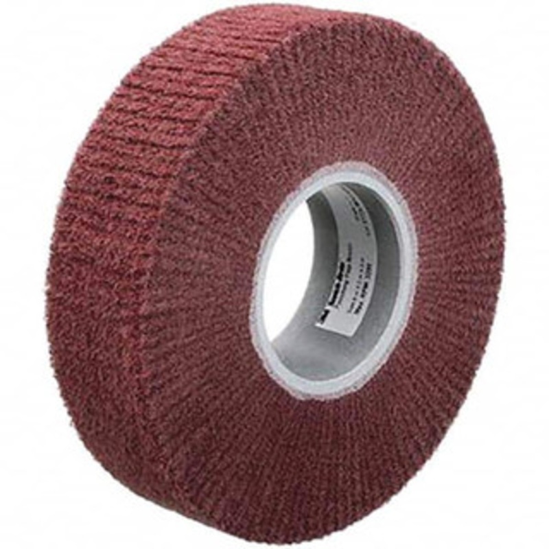 3M 12 x 2 Aluminum Oxide Unmounted Flap Wheel Nonwoven, Fine Grade, 5 Center Hole, 2,500 Max RPM 7010366658 – 62000922