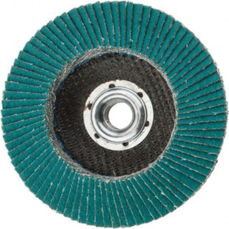 3M 4-1/2 60 Grit 5/8-11 Center Hole Type 29 Zirconia Alumina Flap Disc Medium Grade, Coated, Arbor Attachment, Cloth Backing, 13,300 RPM 7010327326 – 71370068