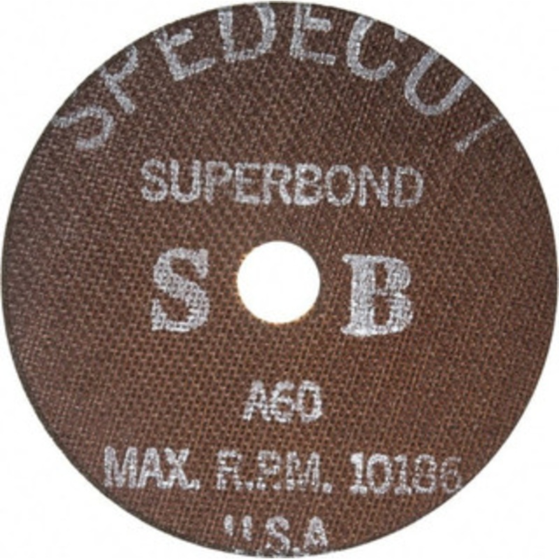 Cratex 6 x 0.04, 7/8 Hole 60 Grit Aluminum Oxide Cutoff Wheel Medium Grade, Reinforced, 10,186 Max RPM, Use with Angle Grinders S0580 – 80713928