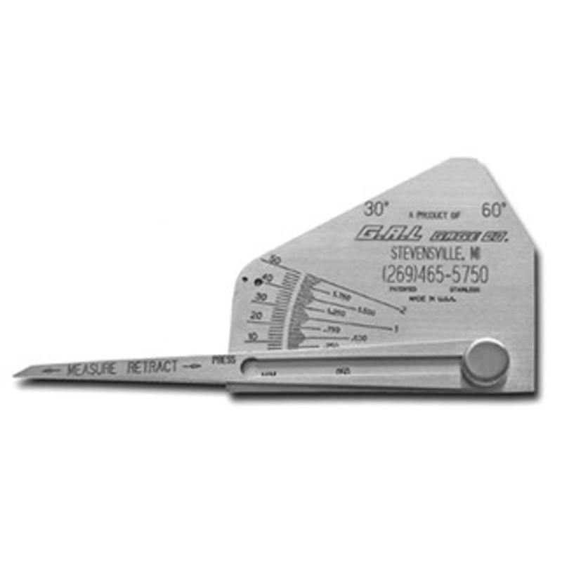 G.A.L. Gage Skew-T Fillet Weld Gauge Inch – GAL-9C