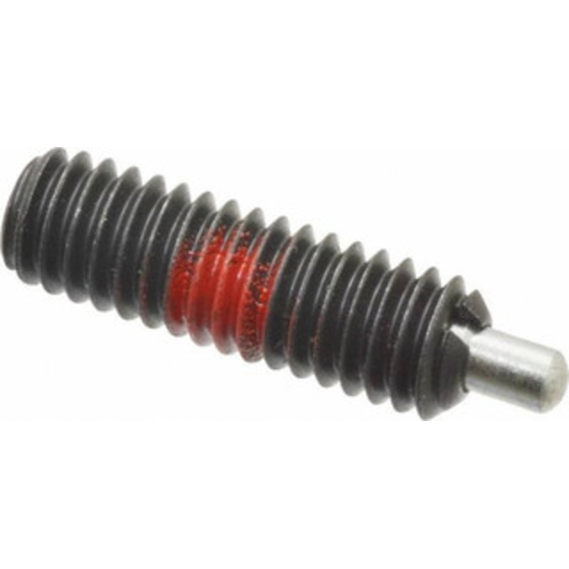 Jergens 5/16-18, 1 Thread Length, 3/16 Plunger Projection, Steel Threaded Spring Plunger 0.135 Max Plunger Diam, 1 Plunger Length, 1.5 Lb Init End Force, 4.5 Lb Final End Force, 5/32 Hex 27326 – 82410119