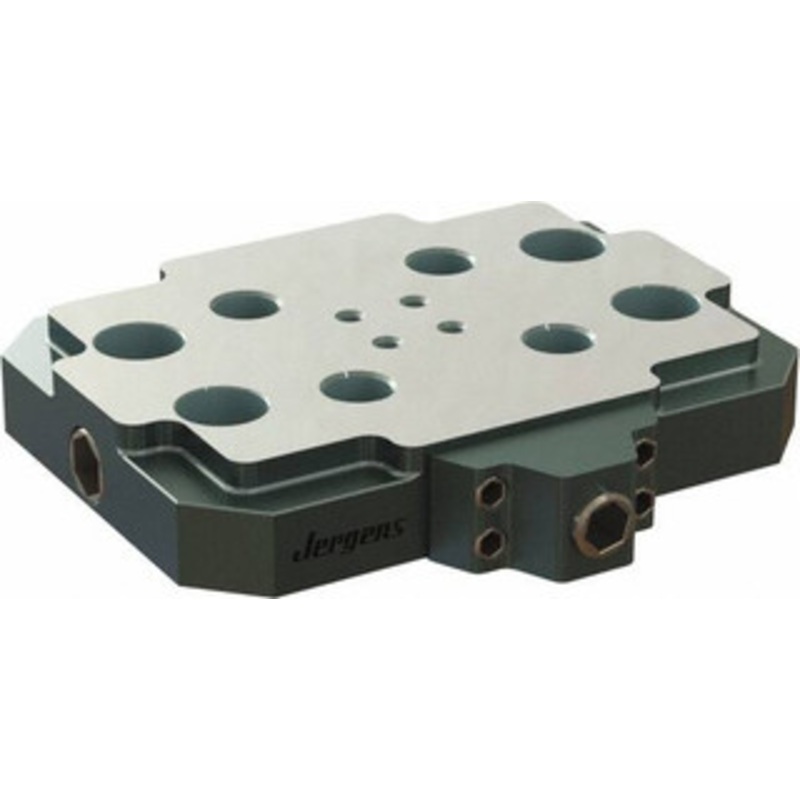Jergens Rectangular Aluminum CNC Clamping Pallet 160mm Wide x 118mm Long x 27mm Thick 550492 – 92620426