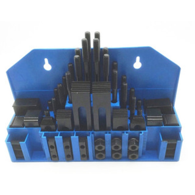 Precise 58 Piece Clamping Kit for 3/8 T-Slot – 3900-2110