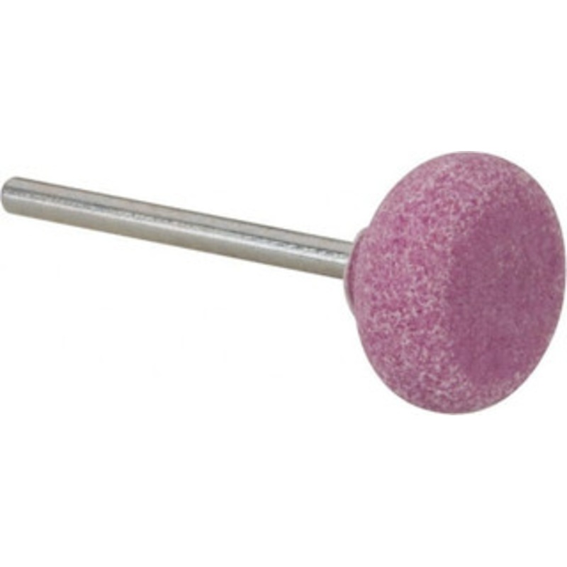Tru-Maxx 3/4 Head Diam x 5/16 Thickness, B61, Wheel Radius Edge End, Aluminum Oxide Mounted Point Pink, Medium Grade, 60 Grit, 84,720 RPM 66253291862 – 89678379