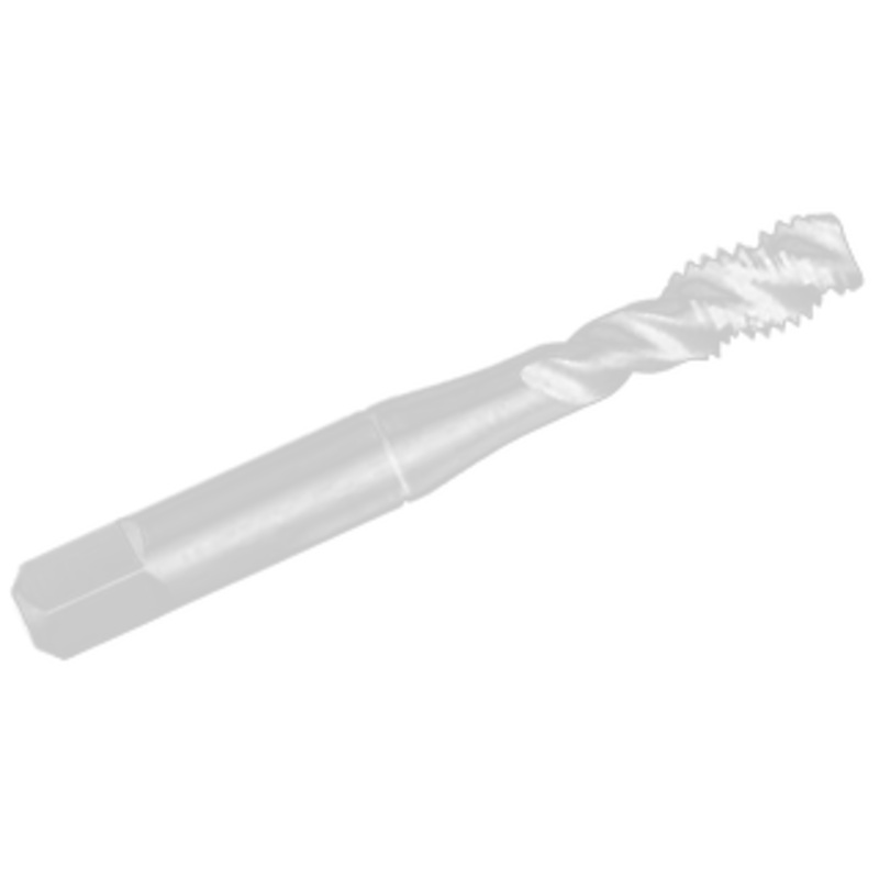Nachi VTP Cobalt/Vanadium H.S.S. Spiral Fluted Tap, 10mmX1.25mm Thread Size