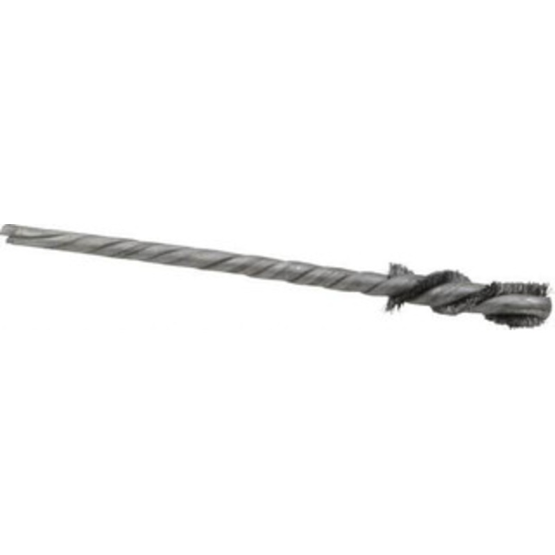 Osborn 1/4 Diam Helical Steel Tube Brush 0.005 Filament Diam, 1 Brush Length, 3-1/2 OAL, 1/8 Diam Shank 0003601200 – 03262177