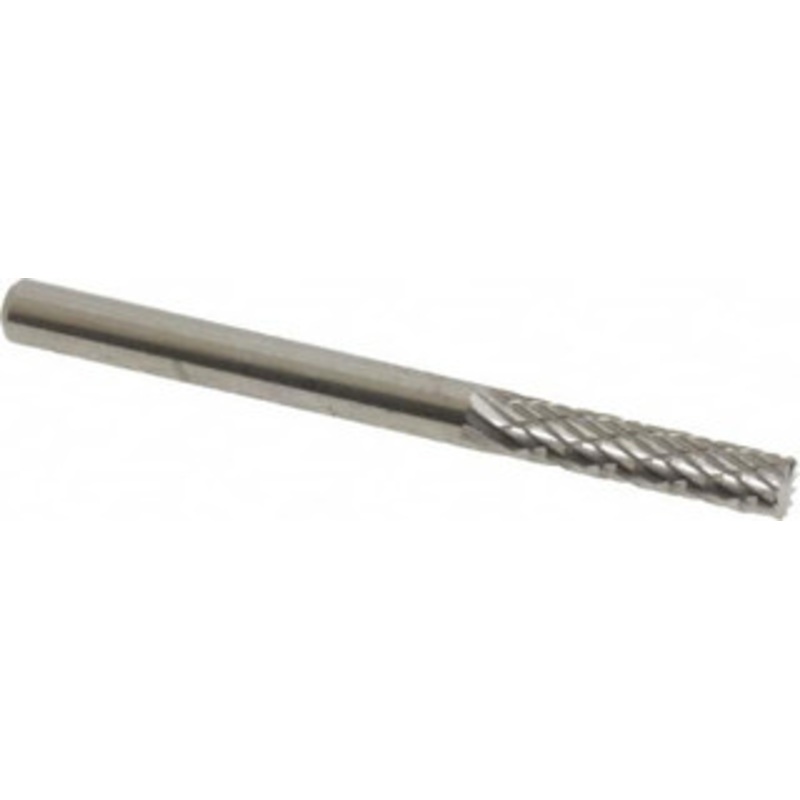SGSPRO 1/8 Cut Diam, 1/8 Shank Diam, Carbide Double Cut Cylinder Burr with End Cut End Cut End, 1-1/2 OAL, 9/16 LOC 11503 – 05293253
