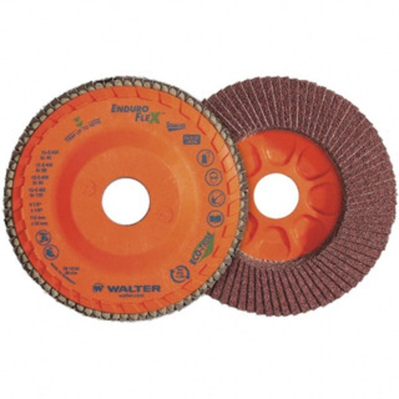 Walter Surface Technologies 4-1/2 80 Grit 7/8 Center Hole Zirconia Alumina Flap Disc Medium Grade, Coated, Arbor Attachment, Plastic Backing, 13,300 RPM 15Q458 – 77327708