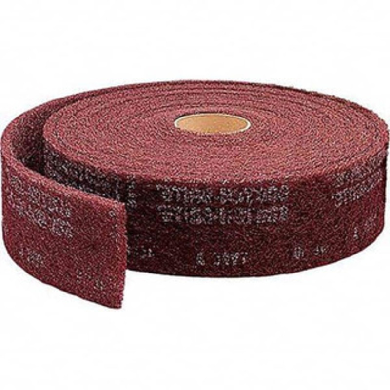 3M 30 ft. Long x 6 Wide Nonwoven Roll Fine Grade, Purple, Aluminum Oxide 7000121070 – 01258771