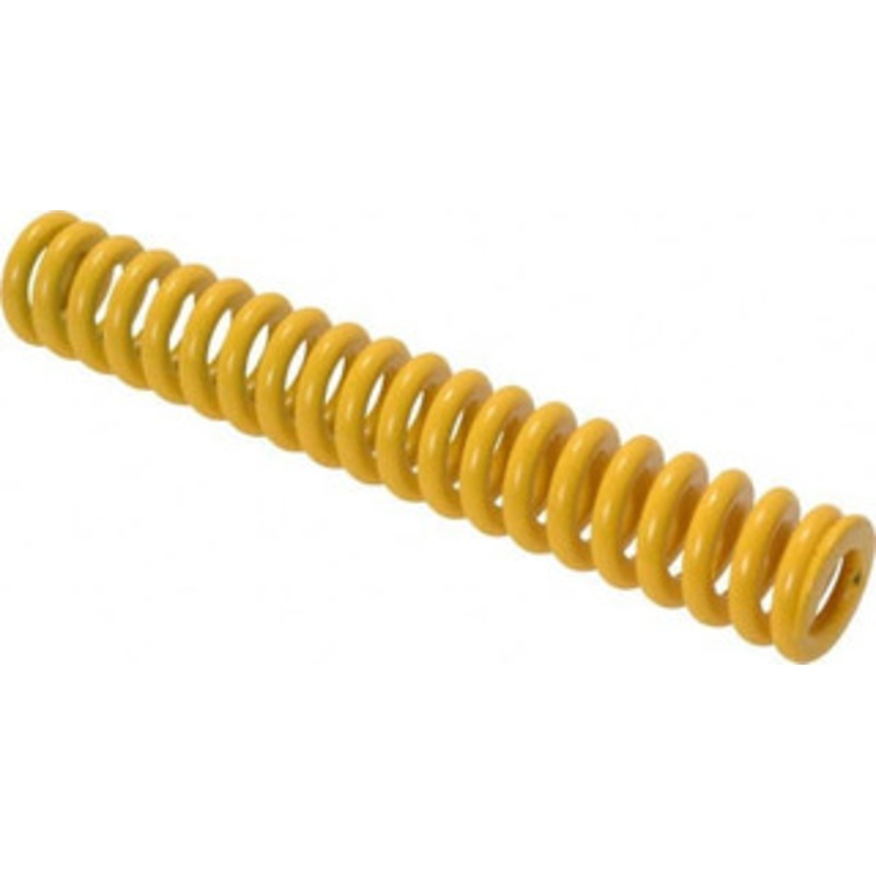 Associated Spring Raymond 16mm Hole Diam, 8mm Rod Diam, 4 Free Length, Yellow Die Spring 665.6 N Max Deflection, 26mm Max Deflection, Extra Strong, Chromium Alloy Steel 206-316 – 67901678