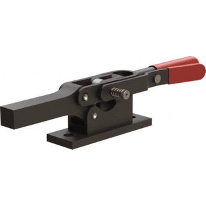 Destaco 1,299 Lb Holding Capacity, Horizontal Handle, Manual Hold Down Toggle Clamp 69 Handle Movement, 90 Bar Opening, Solid Bar, Flanged Base, Oxide Finish, Forged Alloy Steel 5310-R – 62792445