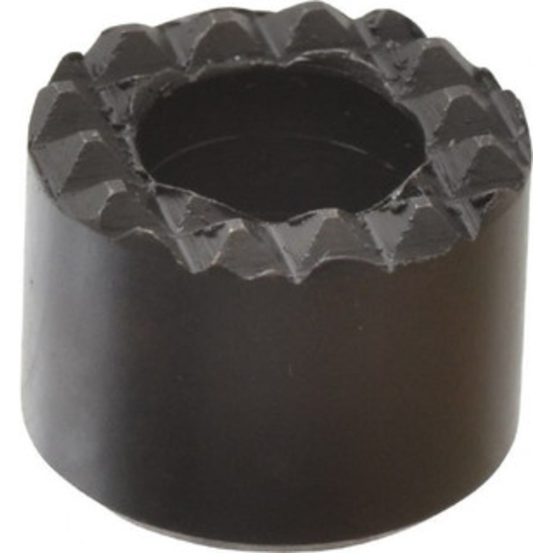 Fairlane 1/2 Diam, 3/8 High, No. 8 C Bore SHCS, Counterbored, Extra Fine Tooth Grade Diamond Serration Tooth Pattern, High Speed Steel, Round Positioning Gripper Black Oxide Coated HS-50-C-EF – 09713751