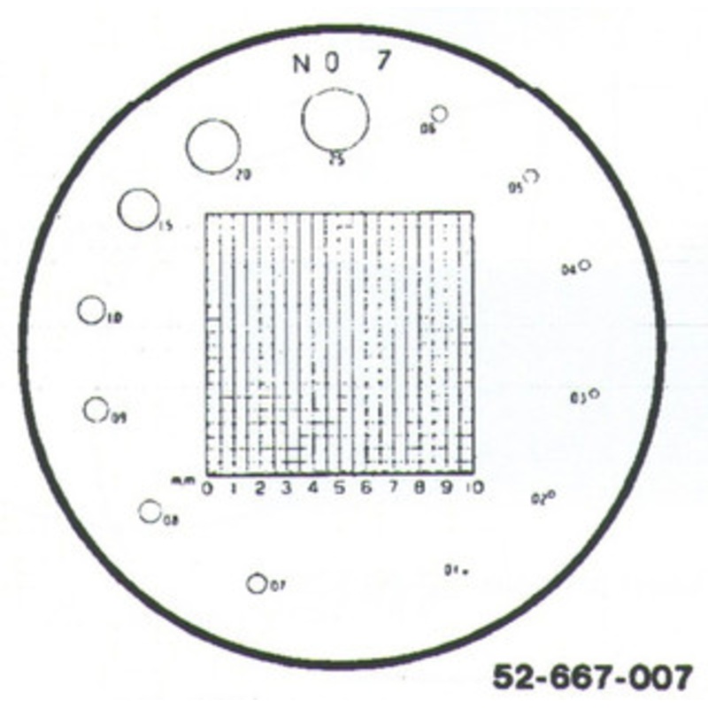 Fowler 7x Reticle #7 – 52-667-007