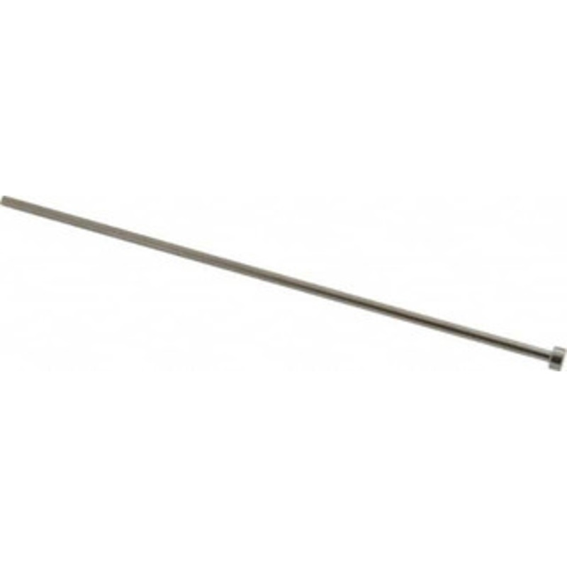 Gibraltar 3mm Pin Diam, 6mm Head Diam x 3mm Head Height, 160mm OAL, Straight Ejector Pin Steel, 157mm Pin Length MT7662-G – 85933505