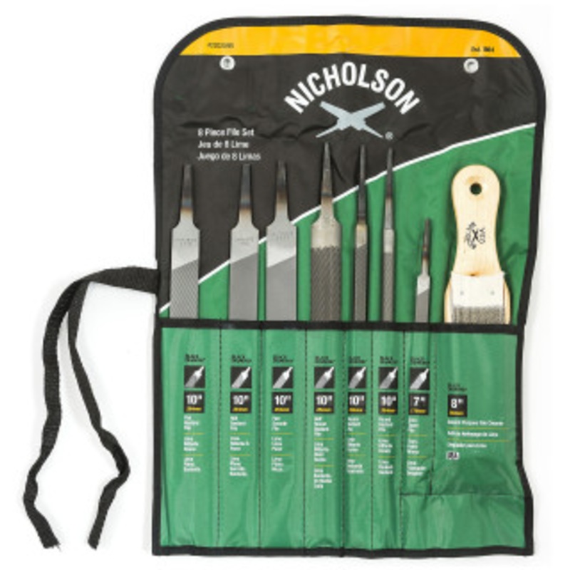 Nicholson 8 Piece Machinist File Kit – 22025NN