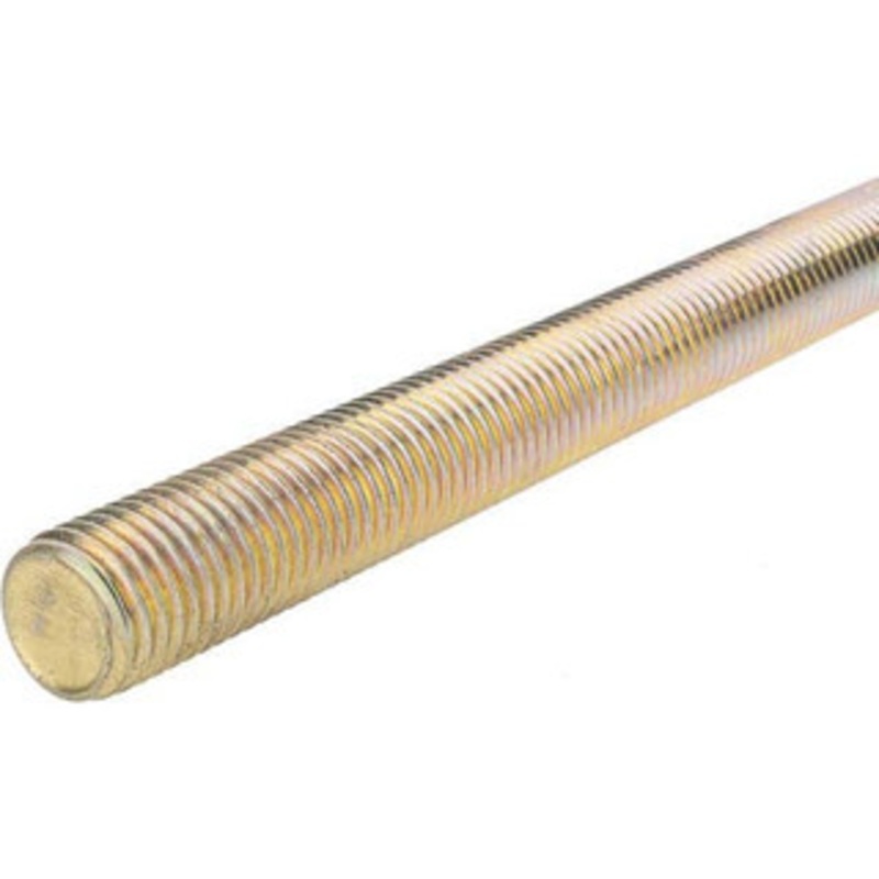 Value Collection 1-1/8-7 x 6 ft. Low Carbon Steel General Purpose Threaded Rod Right Hand Thread, Uncoated, UNC 36698 – 53525598