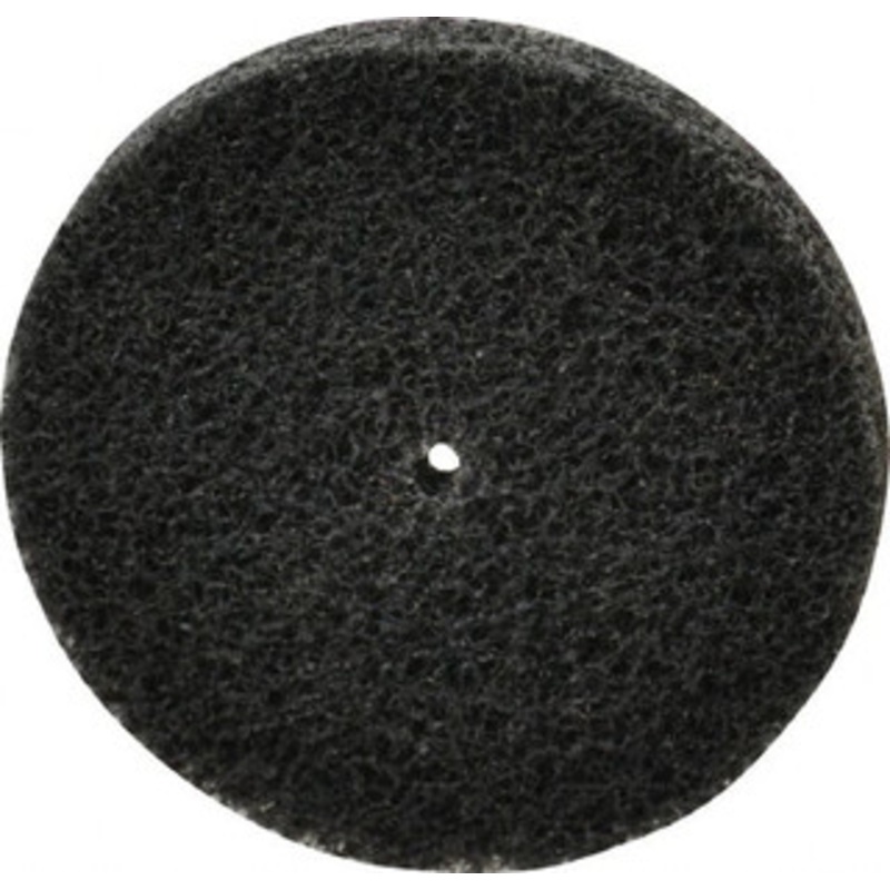 3M 2 Diam, 1/4 Face Width, 1/8 Center Hole, Fine Grade, Silicon Carbide Deburring Wheel Unitized, Soft Density 2 Grade, 16,100 RPM 7000120676 – 01175033
