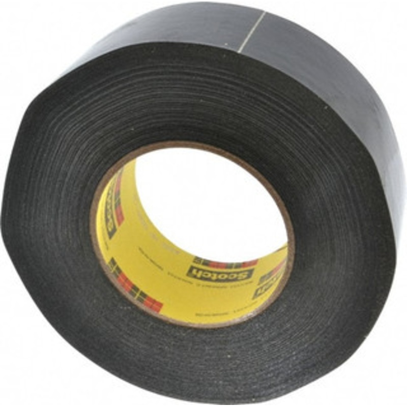 3M 2 Wide x 180 ft. Long x 10.6 mil Black Crepe Paper Masking Tape Rubber Adhesive, 34 Lb/In Tensile Strength, Series 226 7000048633 – 06269526
