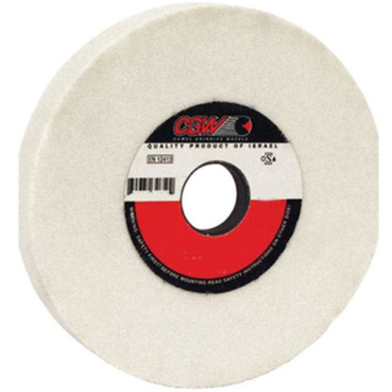 CGW White Surface Grinding Wheel, 12 x 1-1/2 x 3, 46J Grit – 34763