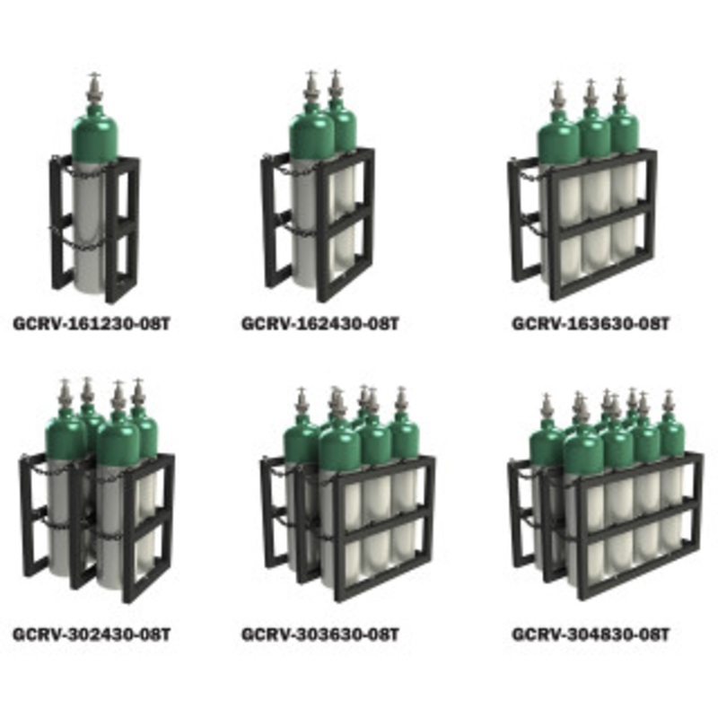 Durham Mfg. Gas Cylinder Racks