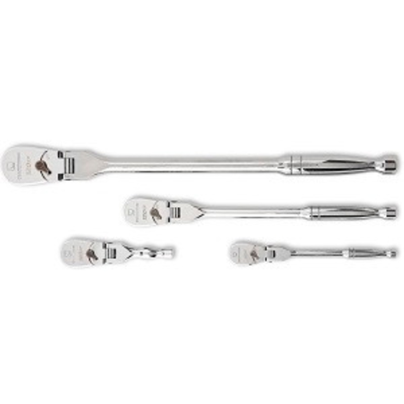 GEARWRENCH 4 Pc. 120XP Full Polish Flex Teardrop Ratchet Set – KD81230P