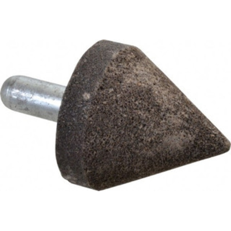 Grier Abrasive 2 Diam 80 Grit 60 Included Angle Center Lap Aluminum Oxide, Medium Grade, Extra Hard Density, Shank Mounted W244L-G-27706 – 09193996