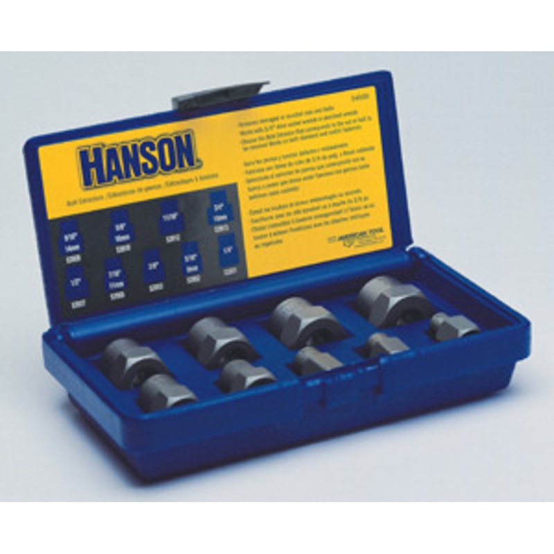IRWIN 9 Piece SAE Bolt Extractor Set 1/4-3/4 – HA54009
