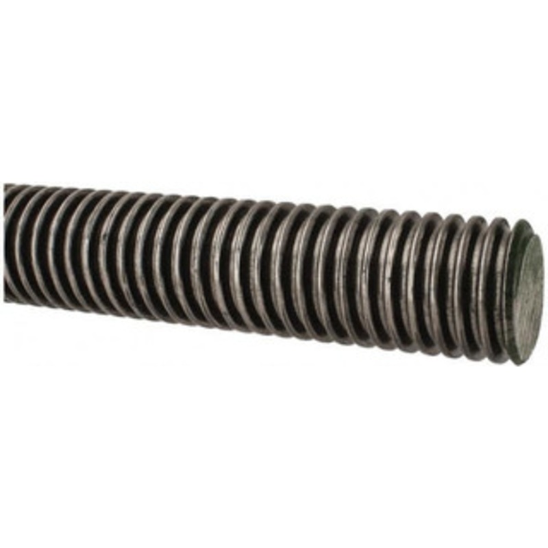 Keystone Threaded Products 1-1/4-5 x 3 ft. Alloy Steel General Purpose Acme Threaded Rod Right Hand Thread, Oil Finish, 2G Fit 41401250-3 – 04354775