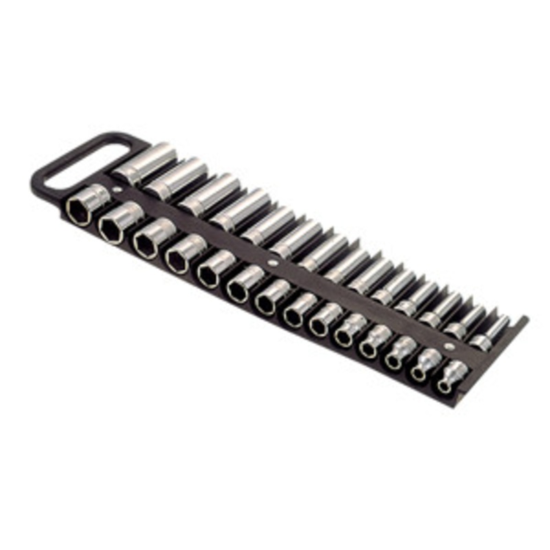 Lisle 3/8 28PC SOCKET HOLDER BLACK – LS40210