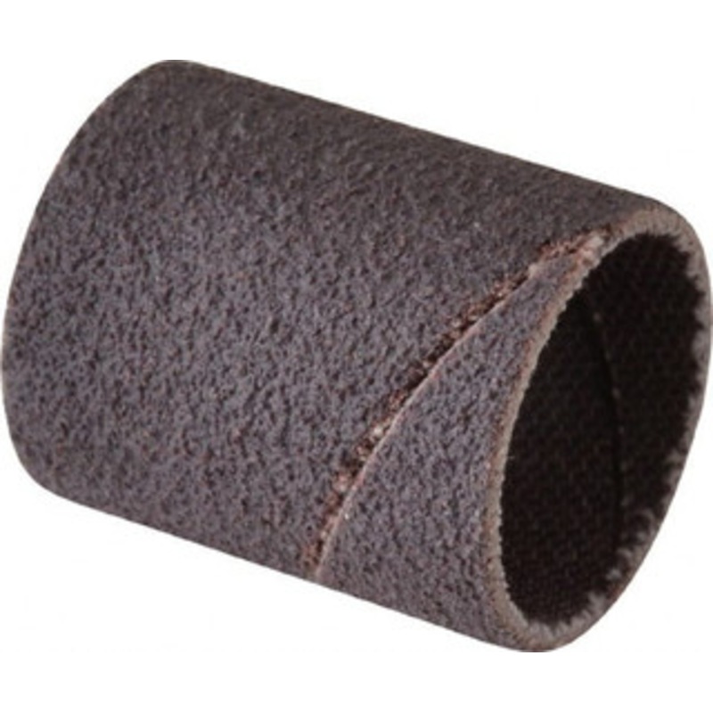 Made in USA 80 Grit Aluminum Oxide Coated Spiral Band 3/4 Diam x 1 Wide, Medium Grade 01-1075-00 – 00463331