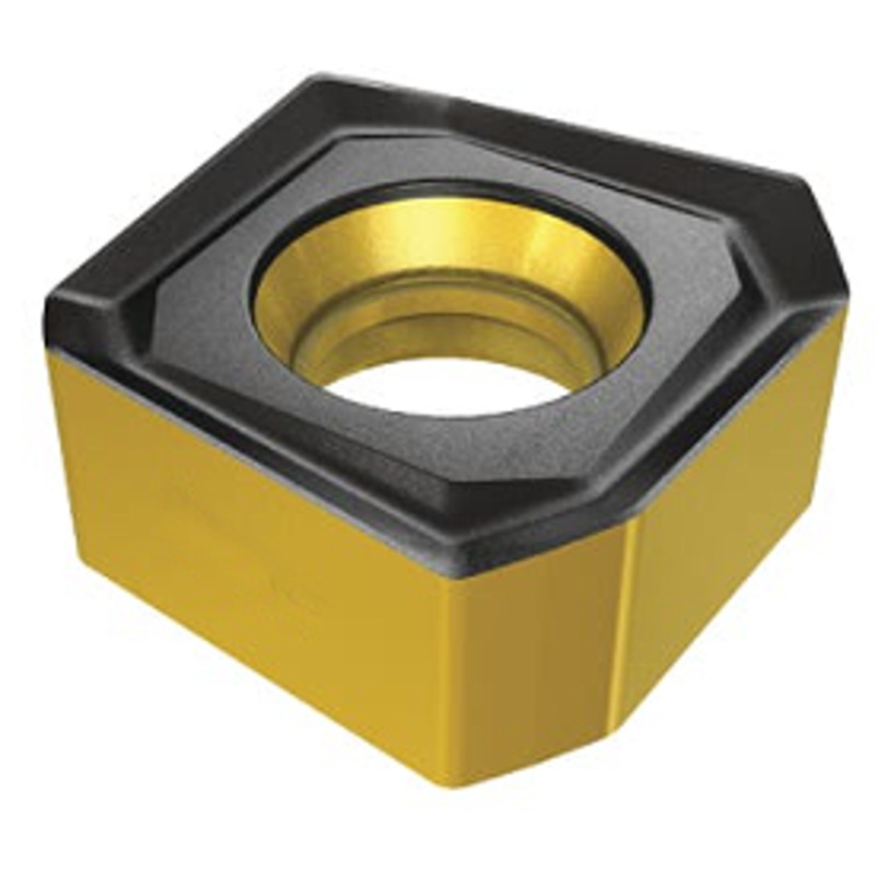 Terra Carbide Square Indexable Carbide Milling Insert, 11 Relief Angle, 1/2 I.C., 1/8 Thick – SPKN42EDR APC5