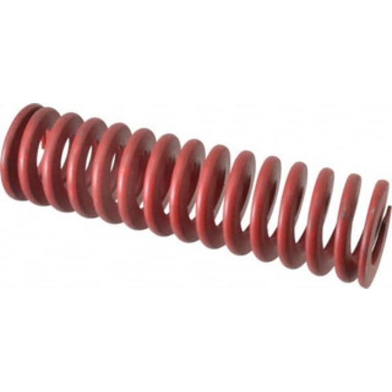 Associated Spring Raymond 2 Hole Diam, 1 Rod Diam, 7 Free Length, Red Die Spring 1036 Lb Max Deflection, 2.59 Max Deflection, Medium Heavy Duty, Chromium Alloy Steel 104-828 – 07662232