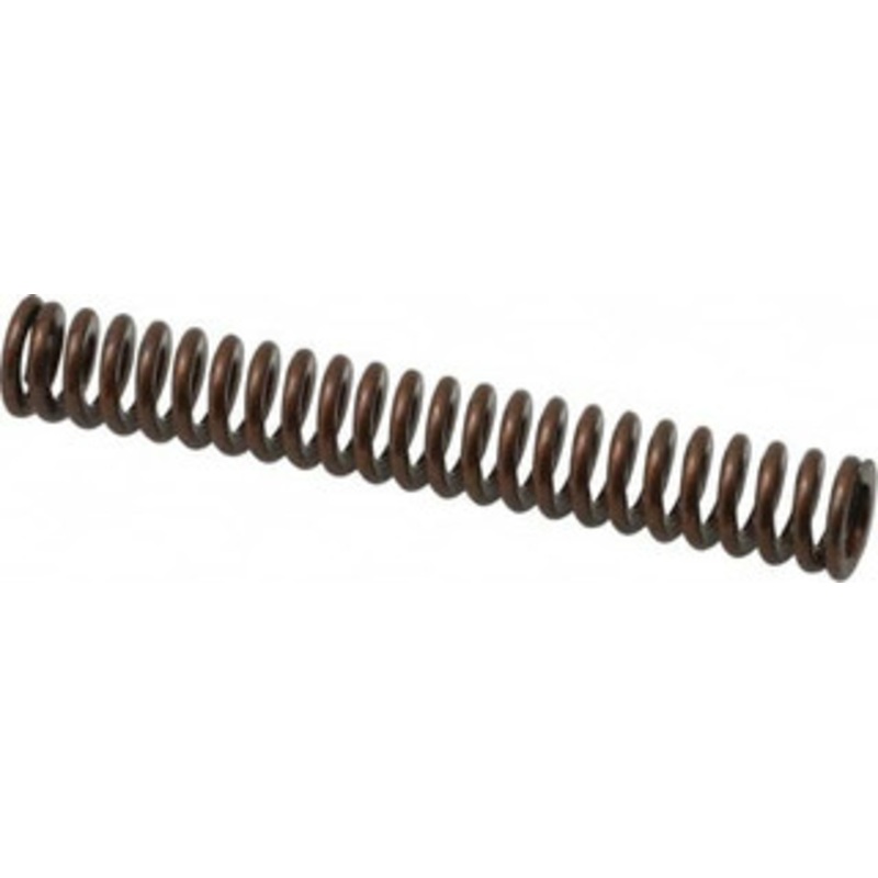 Associated Spring Raymond 3/8 Hole Diam, 3/16 Rod Diam, 2-1/2 Free Length, Gold Die Spring 41.3 Lb Max Deflection, 0.75 Max Deflection, Heavy Duty, Chromium Alloy Steel 105-110 – 07662323