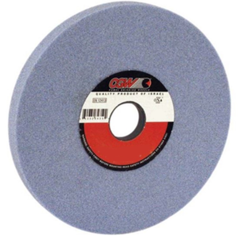 CGW 12 Dia. Blue Aluminum Oxide AZ Surface Grinding Wheel, 12 x 2 x 5, 46I Grit – 34437