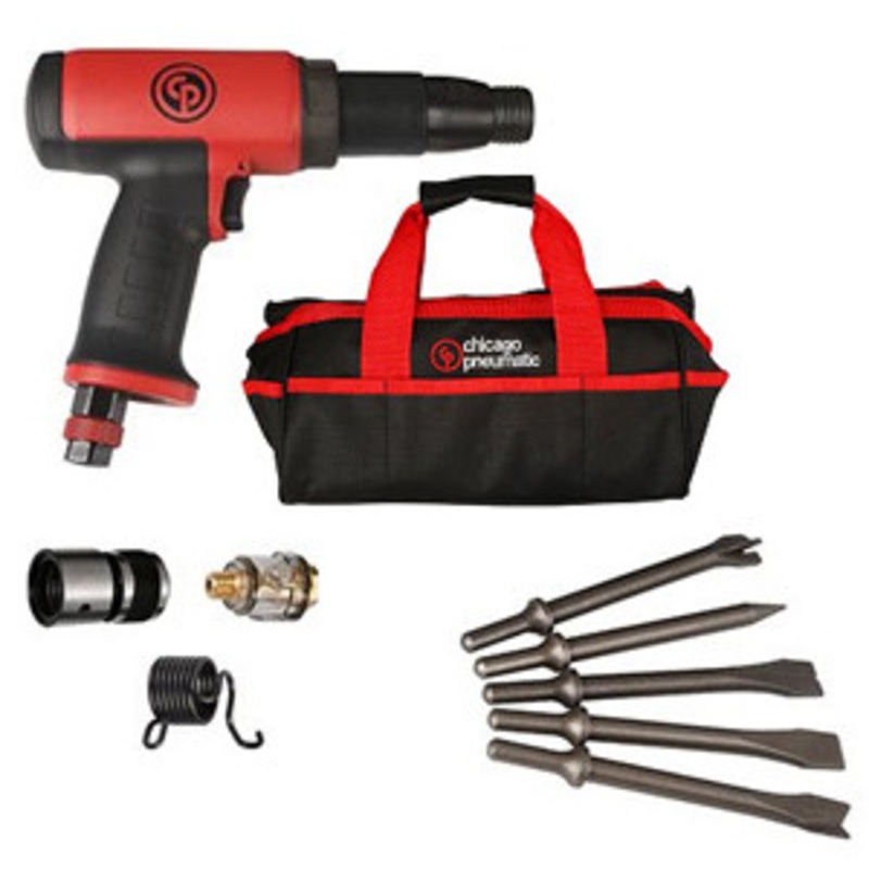 Chicago Pneumatic Long Shank Low Vibration Air Hammer Kit – CP7165K