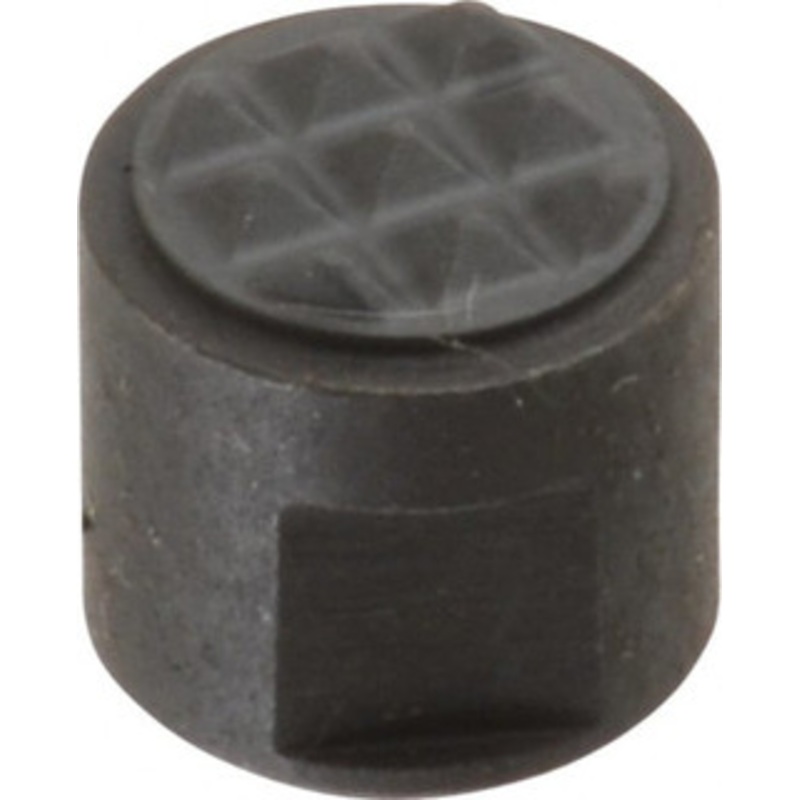 Fairlane 10-32 Thread, 3/8 Diam, 3/8 High, Threaded, Extra Fine Tooth Grade Diamond Serration Tooth Pattern, Carbide Tipped, Round Positioning Gripper 3/16 Flat Width, Uncoated CT-830 – 82555715