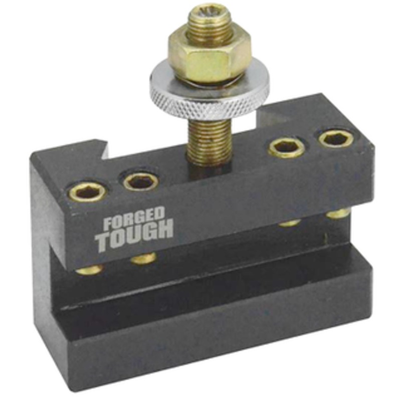 Forged Tough #1 Quick Change Turning & Facing Holder, 10- 15 Lathe Swing – 201
