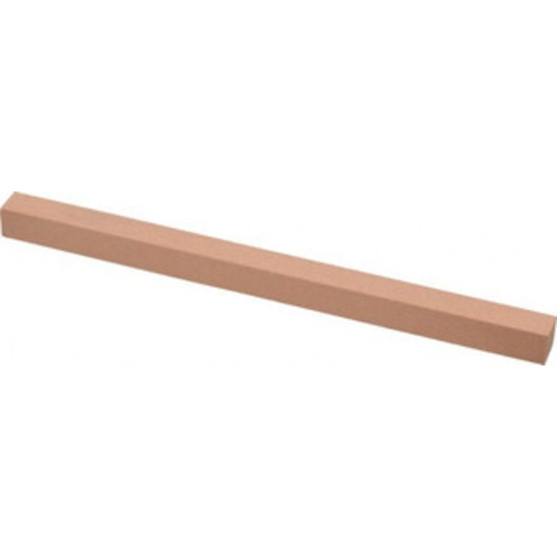 Made in USA 320 Grit Aluminum Oxide Square Polishing Stone Extra Fine Grade, 3/8 Wide x 6 Long x 3/8 Thick 425-6308 – 05094479