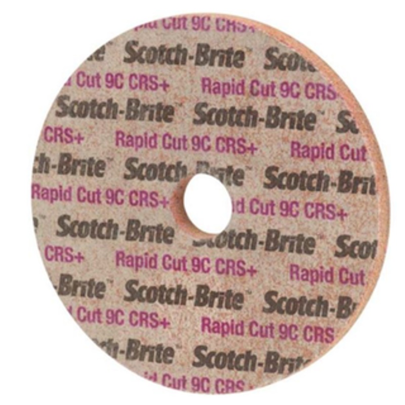 3M Scotch-Brite Coaurse Rapid Cut Unitized Wheel, Max. RPM 5,500